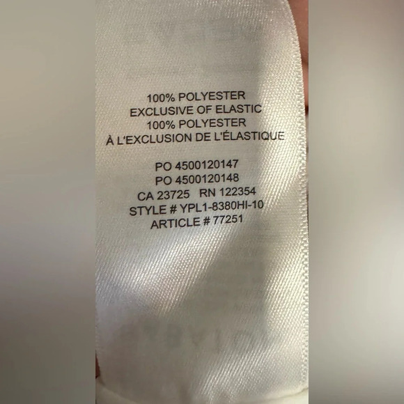 NEW Aritzia Babaton Casimir Dress Off White Floral  mini cinched wrap flowy USL - Picture 8 of 8